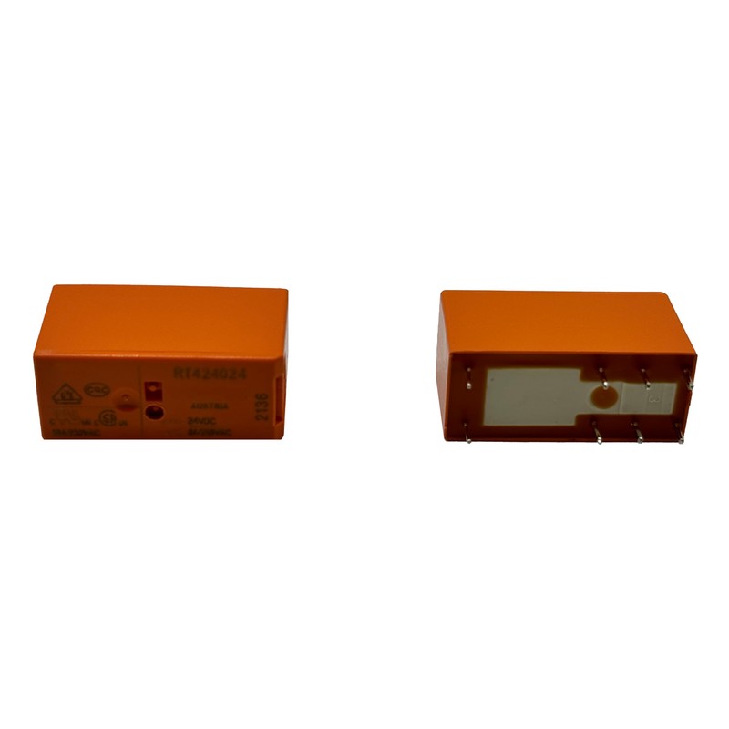 (Pack of 2) RT424024 24VDC 8Pins DPDT 8A 24V Power