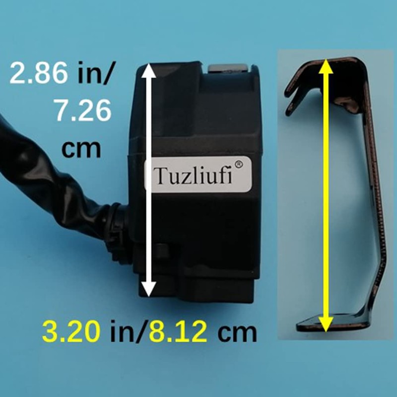 Tuzliufi Left Handlebar Engine Start Stop Light Kill Handle Switch