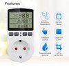 Greluma 1 Piece AC 230V Digital Temperature Controller Socket with