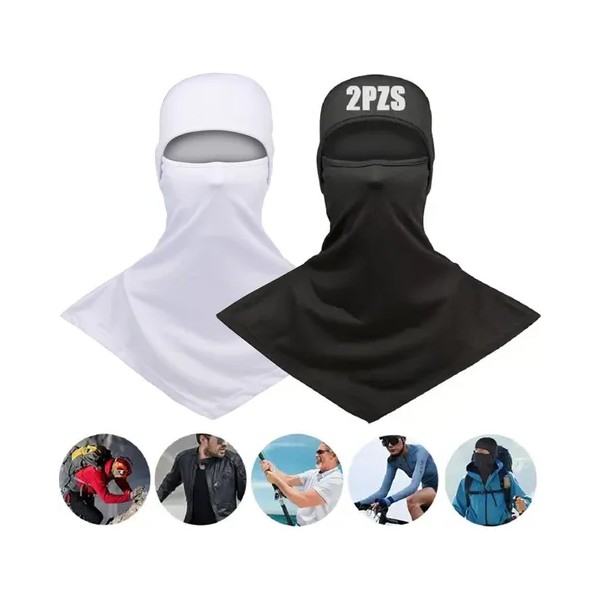 Pasamontaas De Dos Piezas, Proteccin Solar De Verano, Mscara Protectora