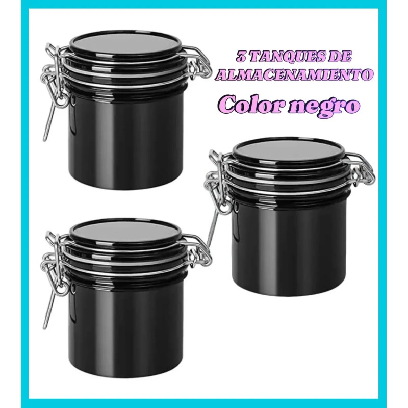 3 Tanque De Almacenamiento Para Pegamento,extensión,pestañas