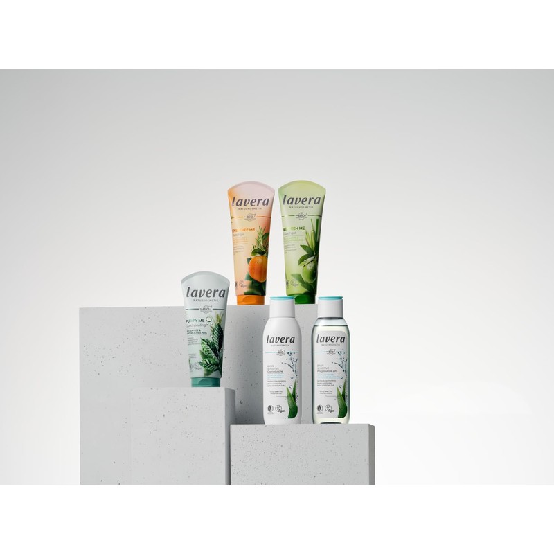 lavera Creme Shower Base Sensitive - pH Neutral Formulation for