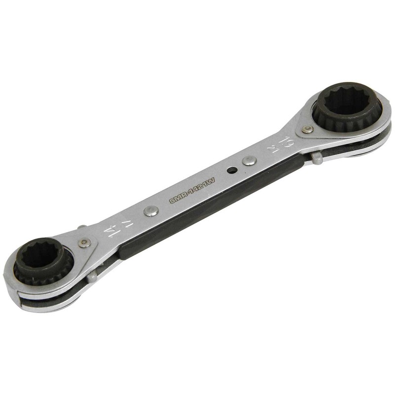 SK11 SMR-1421W 4 Size Wobble Ratchet Wrench 0.55 x 0.7
