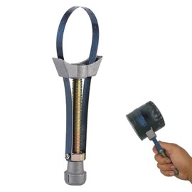 Tokaneit Oil filter wrench, motorcycle oil filter wrench, tool for removing the oil filter, oil filter wrench with steel band clamping area, key for removing the oil filter