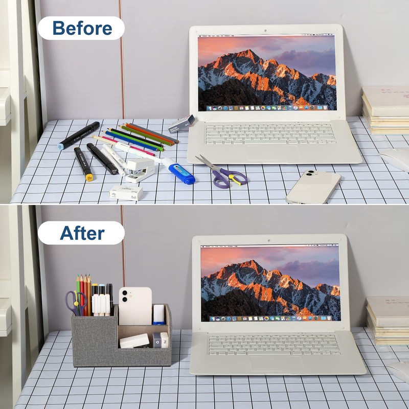 Gorese office desk organiser, pen holder