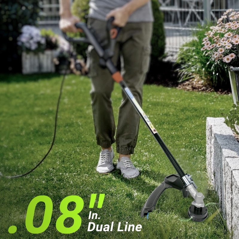 COPLAR 18-Inch Straight Shaft Trimmer Attachment (String Trimmer Attachment)