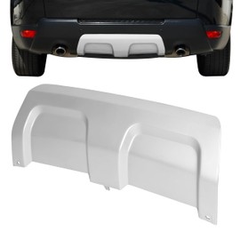 KUAFU Rear Bumper Skid Plate Compatible with 2014-2017 Land Rover Range Rover Sport LR045173 Plastic (PP) Painted Silvery