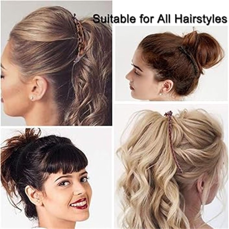 Wimode 4PCS Banana Hair Clip Vintage Clincher Comb Thick Curly