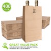 Stock Your Home 20 Lb Big Brown Paper Bags (400