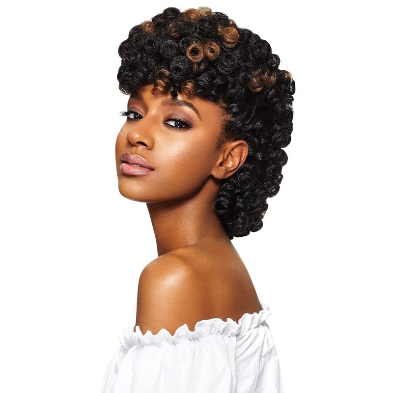 Outre X-Pression Curlette Braid – Large 10" (#4 Medium Dark