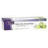 Premium Plastic Clear with Ties Gallon Bags - 10" x
