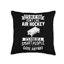 Air Hockey Table Game Pucks Rules Mini Paddles Machine Throw Pillow