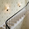 proprodiudiu Peel and Stick Wallpaper Boho Modern, Green, 17.7 x