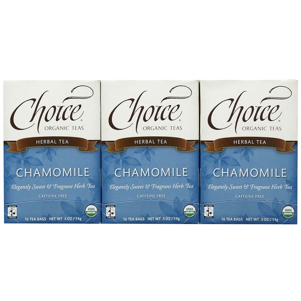 Choice Tea Tea Chamomile Herb Org
