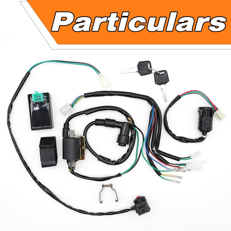 LEVANLIGHT 5 Wiring Loom Kill Switch Coil CDI Spark Plug
