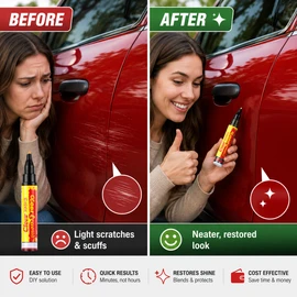 Car Scratch Remover Pen for Paint Touch-Ups – Easy DIY Applicator for Light Scuffs & Blemishes