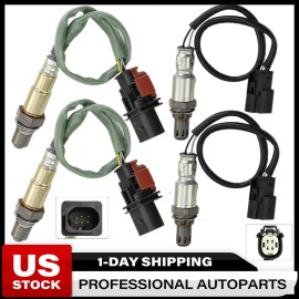 CNPAPC set of 4 Up+Down For 2015 2016 2017 Ford F-150 2.7L Oxygen Sensor O2 Sensor OEM