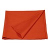 S4Sassy Orange Solid Home Decor 12 Pcs Cotton Napkin Solid
