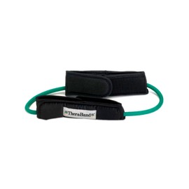 TheraBand Widerstandstrainer Tubing Loop Grün | Schwer, OneSize