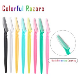 Boao Pack of 24 Eyebrow Razors Face Razors Women Eyebrow Razors for Face and Body Eyebrows Women