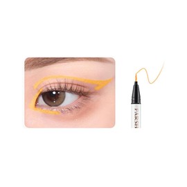 SKYVII Cute Color Waterproof Eyeliner Liquid Pen, Long Lasting, Beginners, Women's, Color Teardrop Bag, Ultra Fine Black & White, 12 Colors, Quick Drying, Waterproof, Smear-Resistant, Long-Lasting