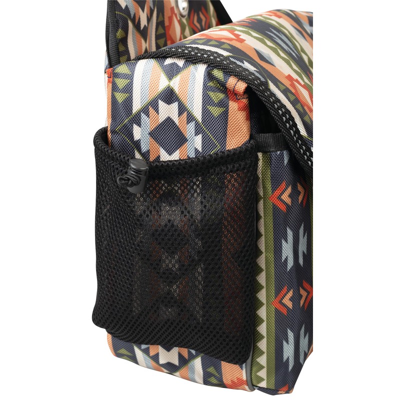 Weaver Leather Trail Gear Saddle Bag Trek West Pattern