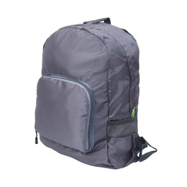 PAXLAMB 25L Backpack Packable Foldable Ultra Lightweight Sturdy Camping Outdoor Riding Travel Hiking Daypack for Men Women (Grey)