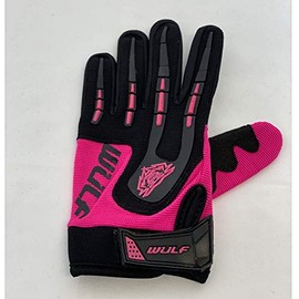 Wulfsport Kids Children Attack Motocross Motorbike Gloves Junior Off Eoad Trials Mountain Bike - Pink XXS