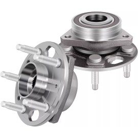 Unbranded 2PC Rear Wheel Hub Bearing For 2013-2015 Chevy Malibu 10-16 Buick LaCrosse Regal