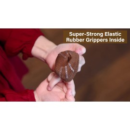 Felt Bottom NancyProtectz Furniture Leg Floor Protectors (Off-White, Small) Furniture Sock Covers for Hardwood Floor Protection