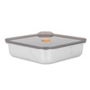 316 Stainless Steel Food Storage Container Vacuum Sealed Metal Food