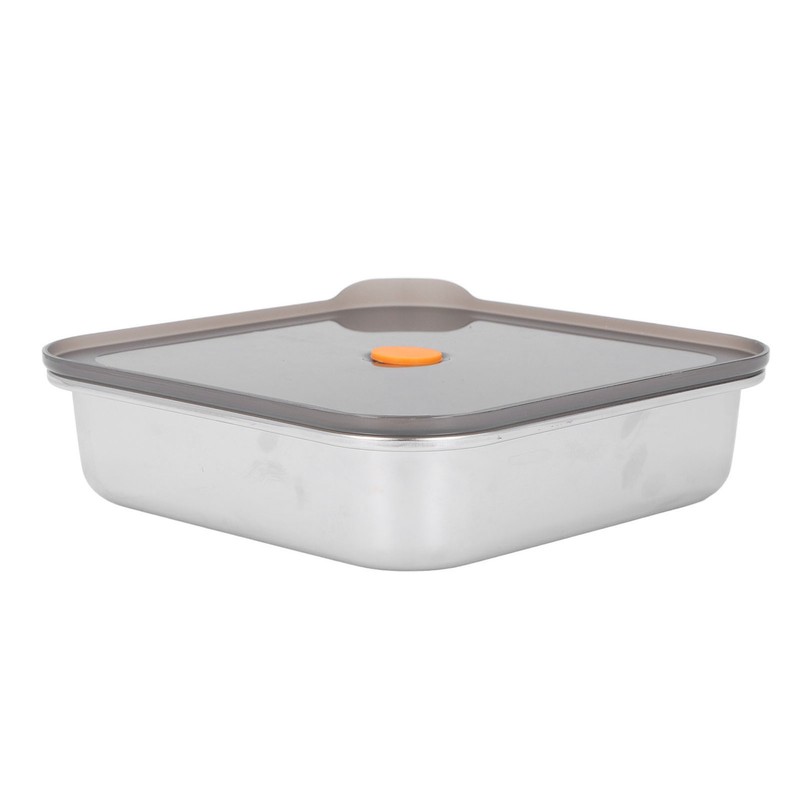 316 Stainless Steel Food Storage Container Vacuum Sealed Metal Food