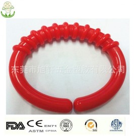 Baby Hanging Ring Toy - Educational Open Plastic Ring Accessory One Size / One Color 10ea