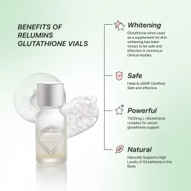 Relumins Liquid Glutathione Oral Supplement  Vitamin C Booster  Tangerine Flavo - 15000mg