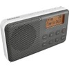 Sangean DPR-64 DAB/FM Compact Radio, White/Grey