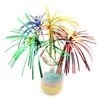 Kingsie 100 Pcs Cocktail Picks Disposable Bling Fringe Fruit Picks