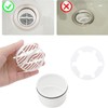Jidyllic Hair Strainer for Shower Drain Set,Compatible with Drain set