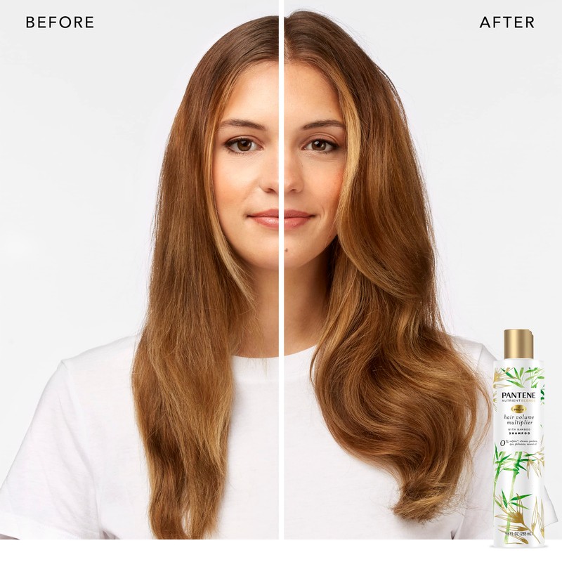 Pantene Sulfate Free Shampoo, Volumizing shampoo for fine or flat