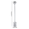 Cucharón para Miel de Acero Inoxidable 304 - Varilla Mezcladora