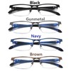 REONAS Brand 2 Blue Light Reduction Glasses + Dimming, Color