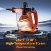 TICYACK Handheld Steam Cleaner, 500ML & Continuous Steam, 16 PCS,
