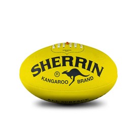 Sherrin KB Synthetic Football Yellow Size 1