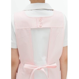 (nagaire-ben) nagaileben Unisex Care Gown Apron White Robe KEX – /5250 m Size Pink