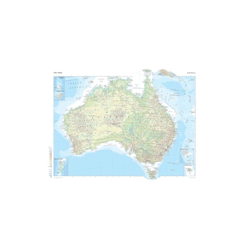 The Times Atlas: Australia - Compact - 22.25 x 16.25