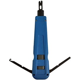 Electriduct Punch Down Impact Tool 88/110 Blade Reversible & Interchangeable - LAN Ethernet RJ45 Keystone Jacks and Patch Panel Network Installation Tool Wire Cable CAT6/CAT5e/Phone