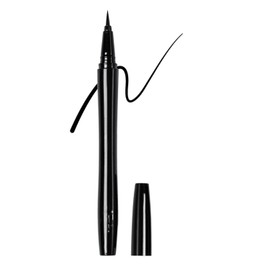 Waterproof Liquid EyeLiner Smudge-Proof & Transfer-Resistant Ultra-Fine Eyeliner Pen Stay All Day Makeup with Fine Brush Tip Lasting Satin Finish (01 Jet Black)