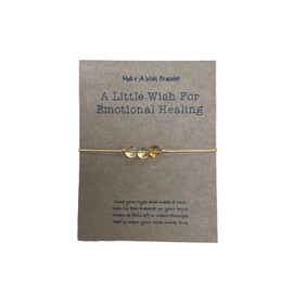 Birthstone Wish Bracelets, Bracelets, Crystal Anklet, Crystal Bracelets, Birth Month, Wish Bracelet (Citrine - November)