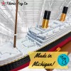 12” RMS Titanic Model With Removable Stand, Titanic Toys For