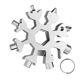 20 In 1 Snowflake Multi-Tool,Great Christmas stocking stuffer,Unique Gifts for Dad Men Women