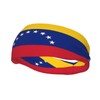 Venezuela Flag Sports Headbands for Men Women Venezuelan Workout Headband